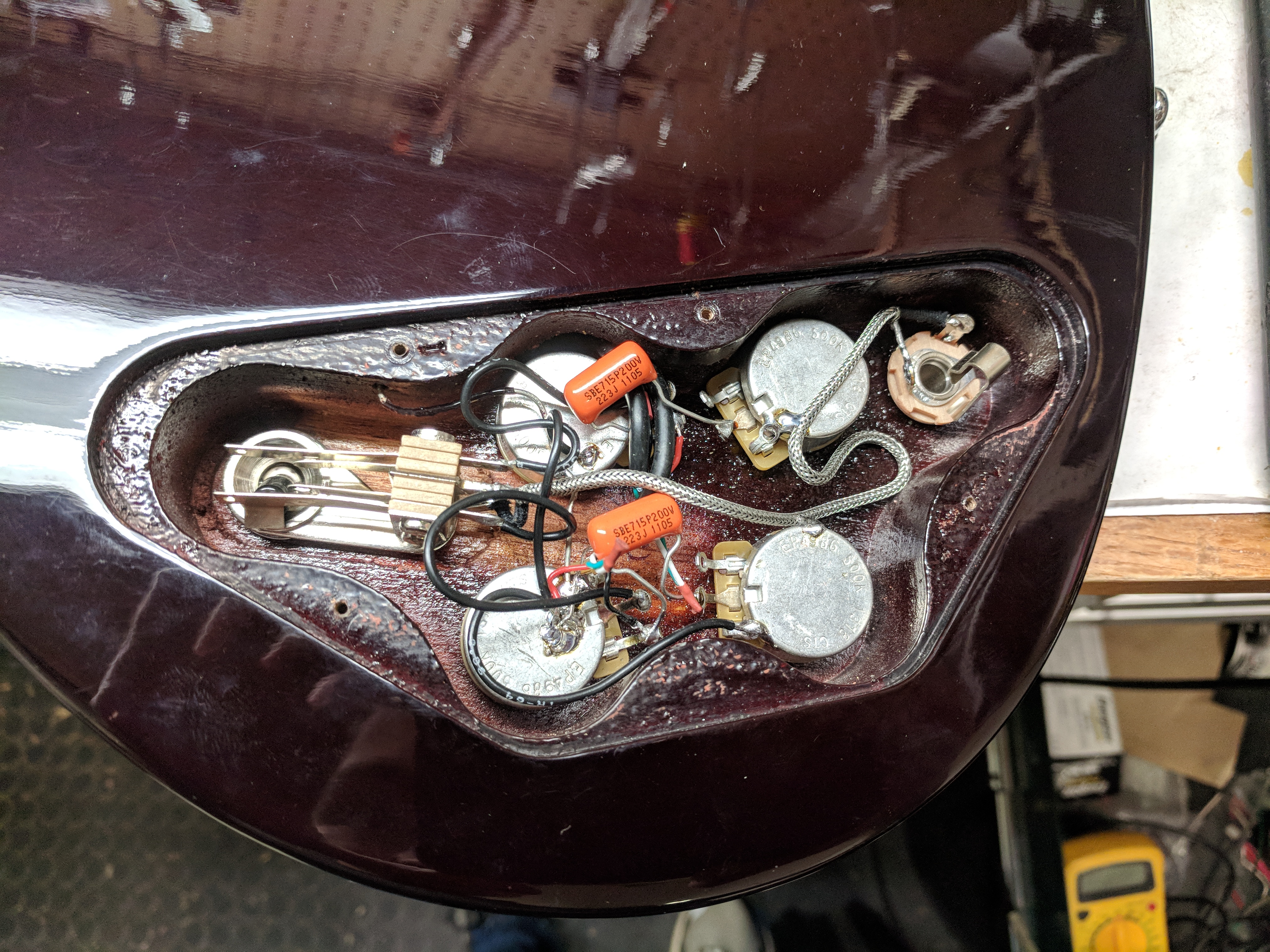 Gibson PCB removal